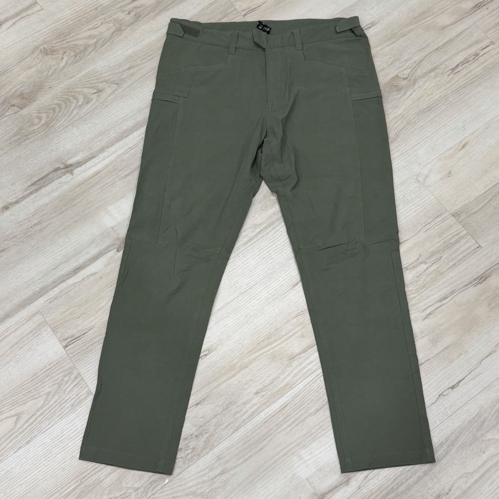 Ten Thousand Tactical Utility Pants Mens 36 Green Tapered Hiking Camping TTPT004